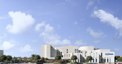 Rendering of the new hospital.